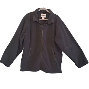 WearGuard Gray Black Fleece Jacket Size XL